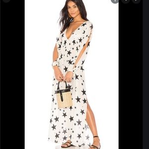 Chaser swim maxi cover up stars M